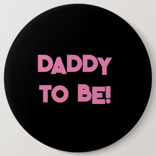 Badge Rond 15,2 Cm Papa sera