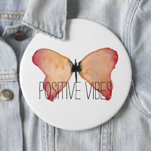 Badge Rond 15,2 Cm Papillon de pêche avec personnalisation