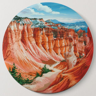 Badge Rond 15,2 Cm Parc national de Bryce Canyon