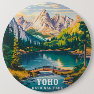 Badge Rond 15,2 Cm Parc national de Yoho