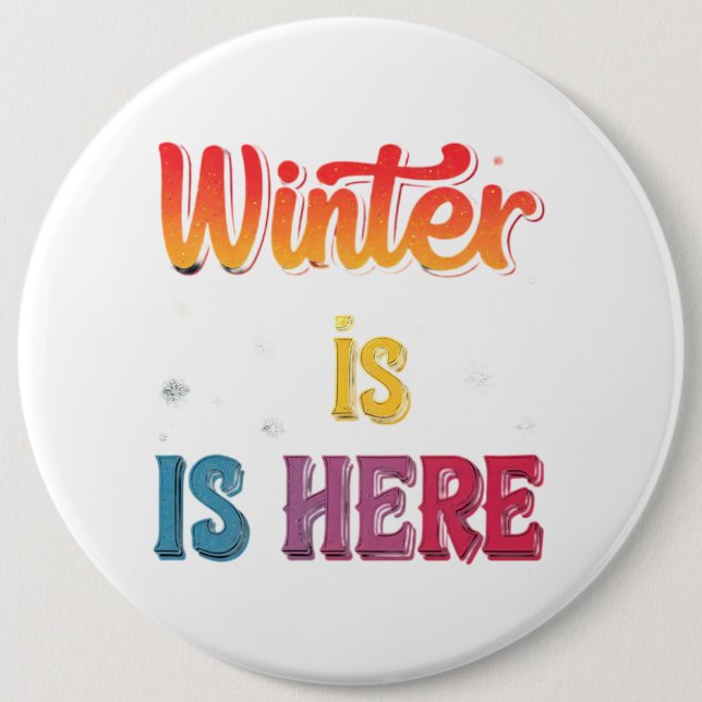 Badge Rond 15,2 Cm "Parle-moi, Goose." : (Devant)