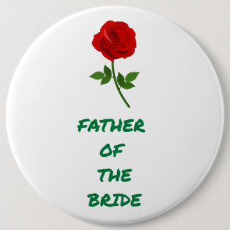 Badge Rond 15,2 Cm Père de la mariée