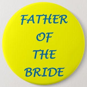 Badge Rond 15,2 Cm Père de la mariée