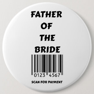 Badge Rond 15,2 Cm Père de la mariée