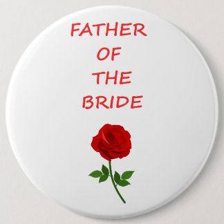Badge Rond 15,2 Cm Père de la mariée