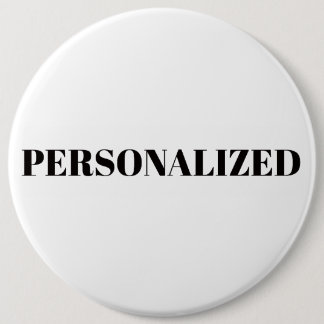 Badge Rond 15,2 Cm Personnalisez le Vôtre