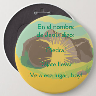 Badge Rond 15,2 Cm Pierre! Sois-Tu Roulé ! En particulier