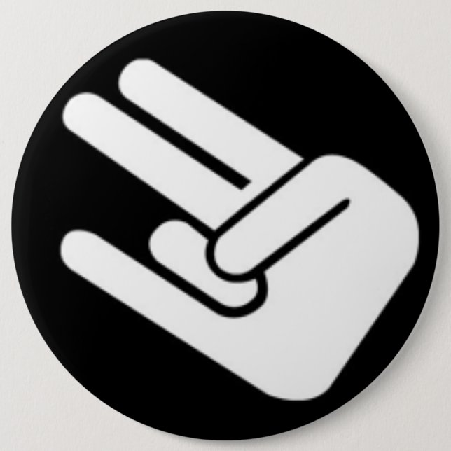 Badge Rond 15,2 Cm Pin de fumier (Devant)