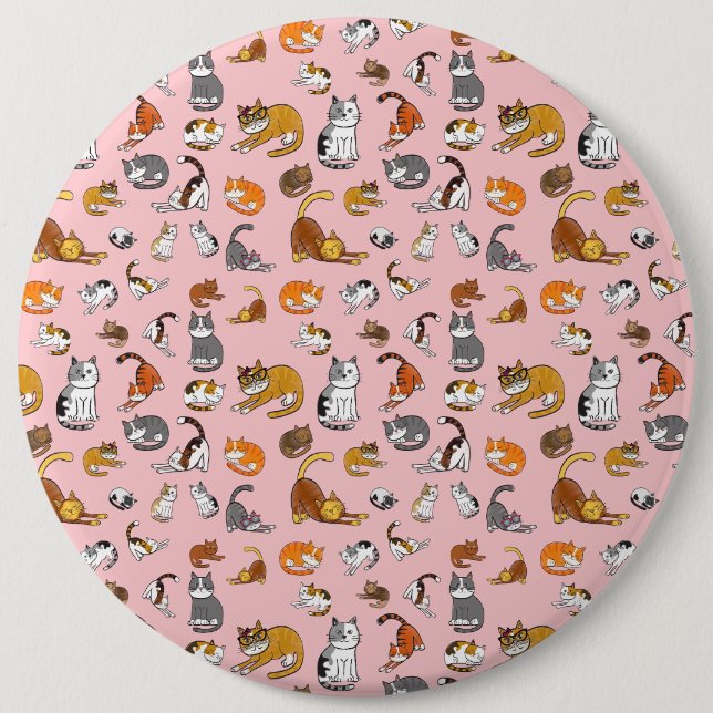 Badge Rond 15,2 Cm pink (Devant)