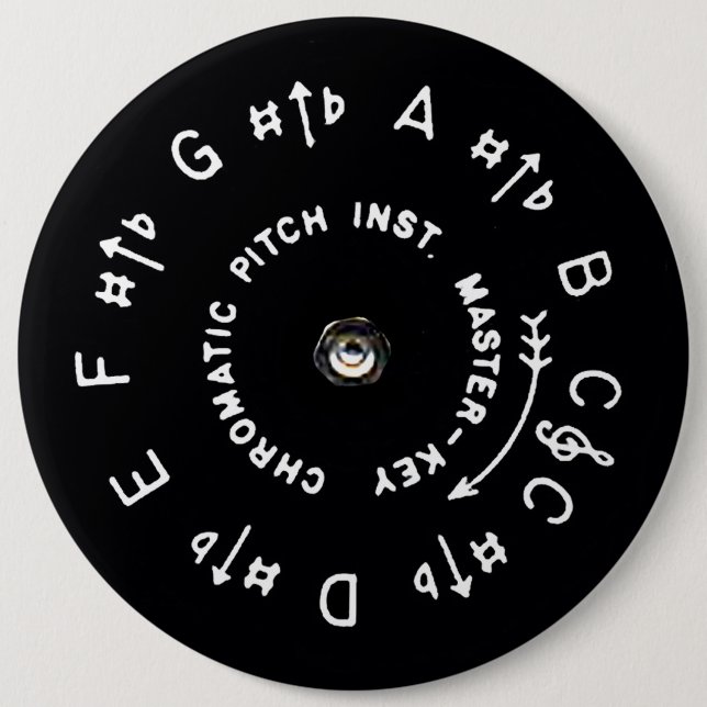 Badge Rond 15,2 Cm Pitchpipe (Devant)