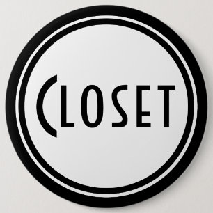 Badge Rond 15,2 Cm Plaque de porte Art Déco