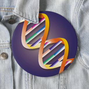 Badge Rond 15,2 Cm Projecteur ADN