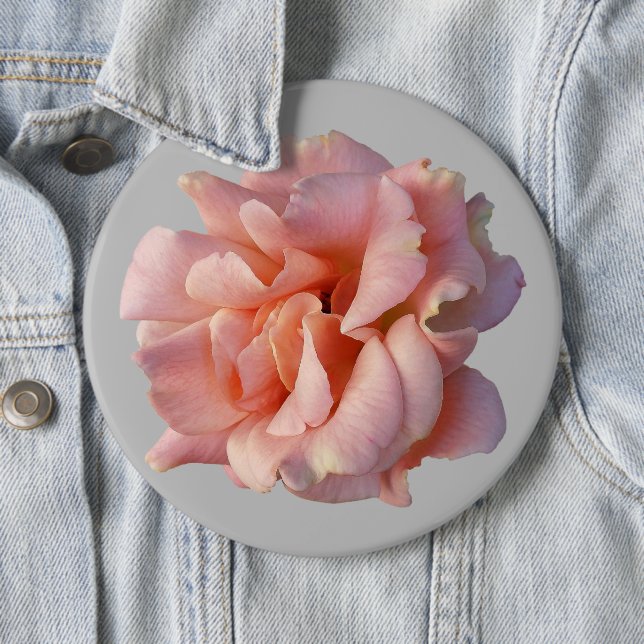 Badge Rond 15,2 Cm rose (En situation)