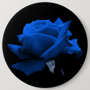 Badge Rond 15,2 Cm Rose de bleu