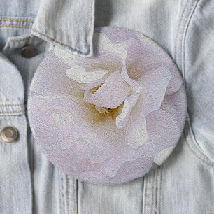 Badge Rond 15,2 Cm Rose gris rose