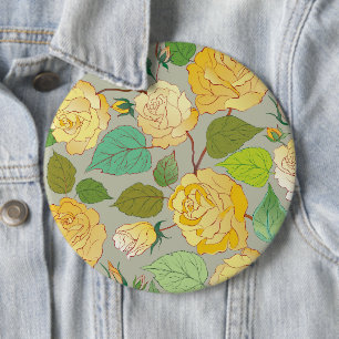 BADGE ROND 15,2 CM ROSES 1