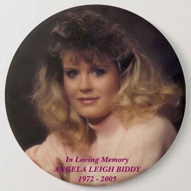 Badge Rond 15,2 Cm scan0009, en aimant MemoryANGELA LEIGH BIDDY197… (Devant)