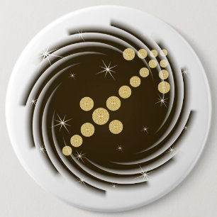 Badge Rond 15,2 Cm Schütze 23. Novembre bis 21. Boutons Dezember