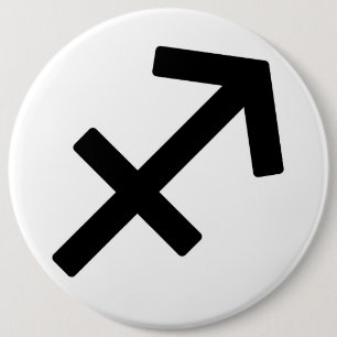 Badge Rond 15,2 Cm Signe du zodiaque Sagittaire