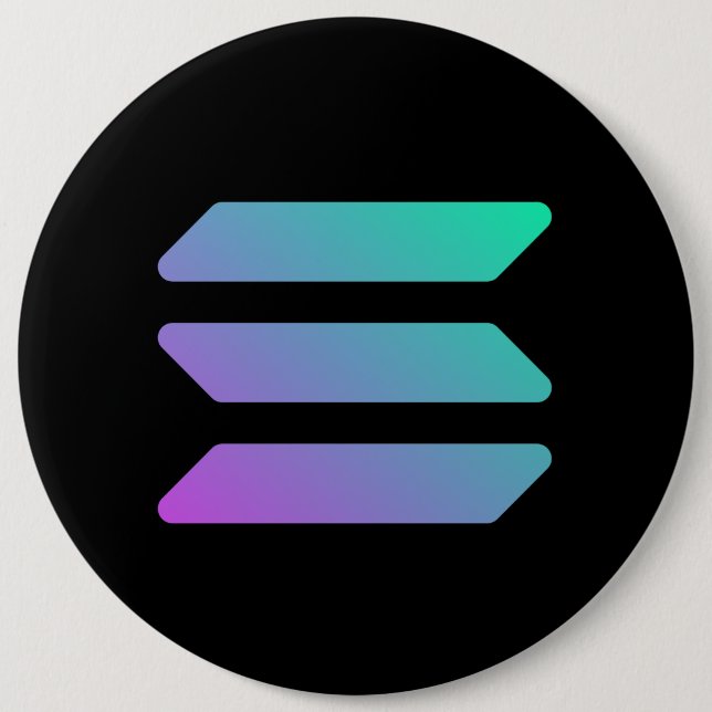 Badge Rond 15,2 Cm Solana (Devant)