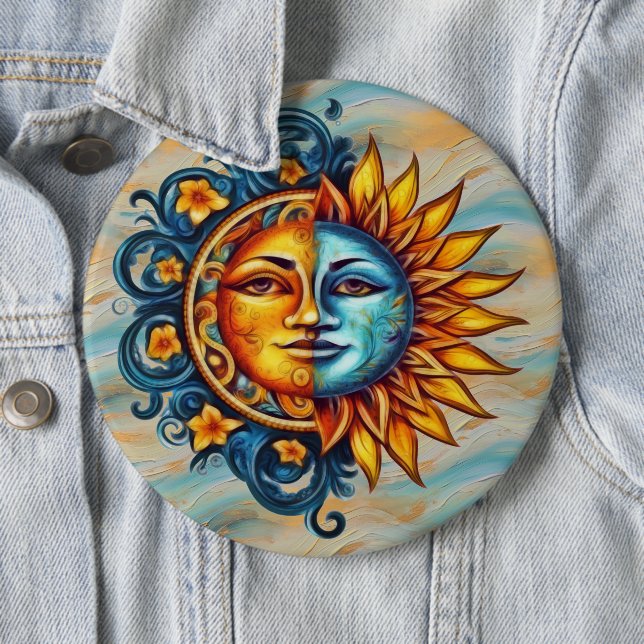 Badge Rond 15,2 Cm Solde (En situation)