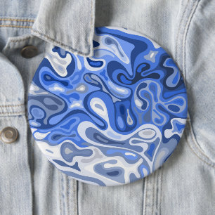 Badge Rond 15,2 Cm Surface liquide 10