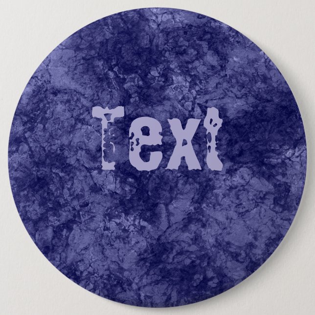 Badge Rond 15,2 Cm texture violet foncé texturé en marbre de daim g (Devant)