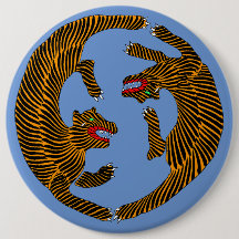 Tigres d'art populaire japonais