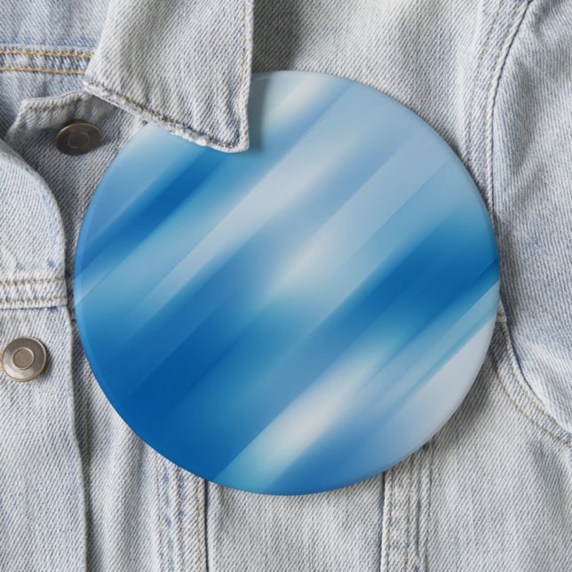 Badge Rond 15,2 Cm Topaz bleu (En situation)