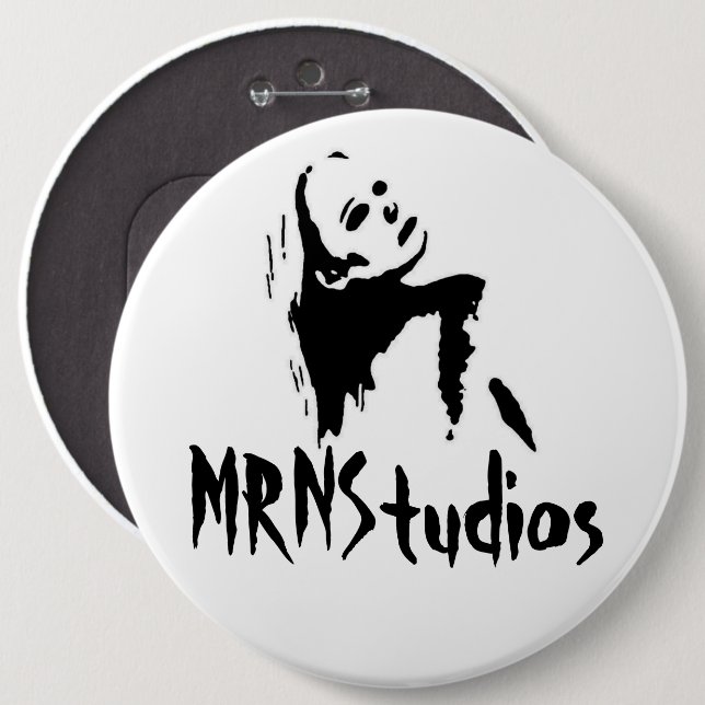 Badge Rond 15,2 Cm Tripode (Devant & derrière)