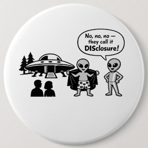 Badge Rond 15,2 Cm Une prise de bec amusante sur le mouvement de la d