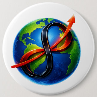 Badge Rond 15,2 Cm USTP Global Infinity Ascent