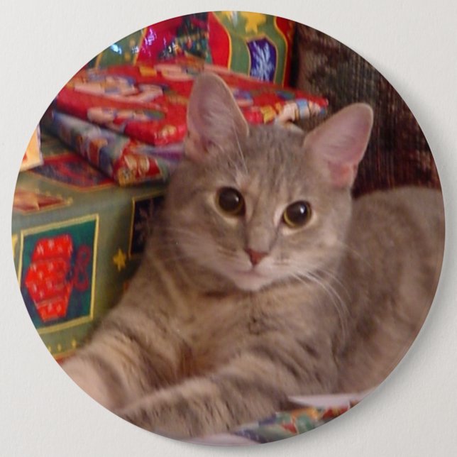 Badge Rond 15,2 Cm Vacances Kitty (Devant)