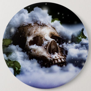 Badge Rond 15,2 Cm Vie d'hiver IV