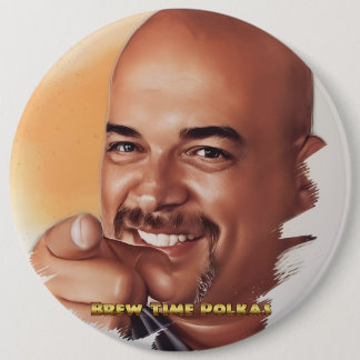 Badge Rond 15,2 Cm Votez pour Brewster J. Button