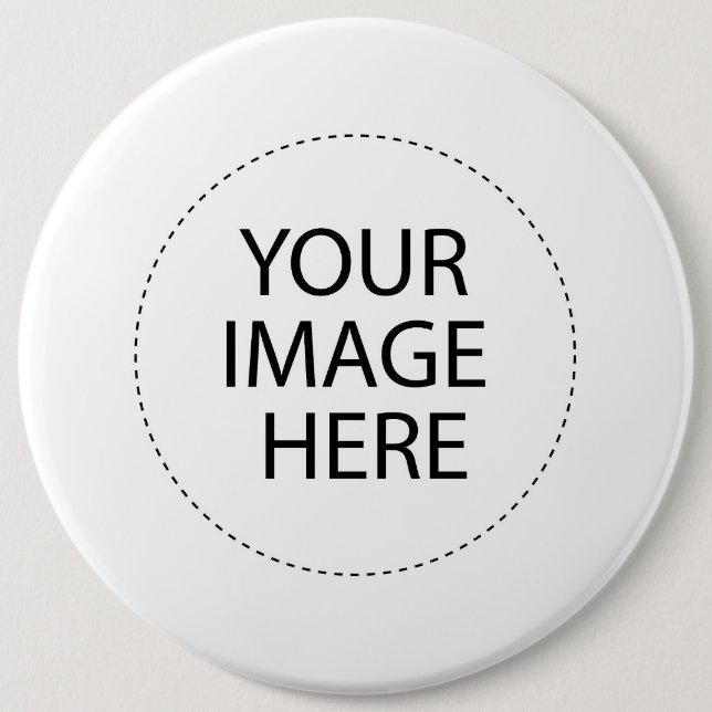 Badge Rond 15,2 Cm Votre image ou texte ici (Devant)