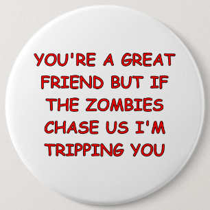Badge Rond 15,2 Cm Voyage de zombi