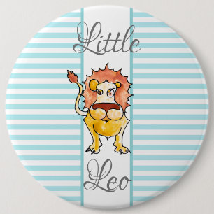 Badge Rond 15,2 Cm Zodiac Leo