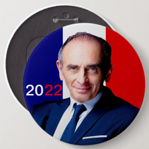 Badge rond 15 cm Zemmour 2022