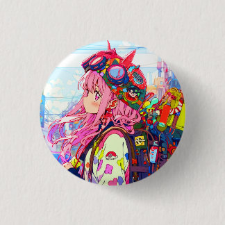 BADGE ROND 2,50 CM 缶バッジ｜VACHABORG グッズ「トレジャーバックパッカー」