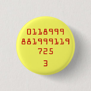 BADGE ROND 2,50 CM 0118999881999119725, 3