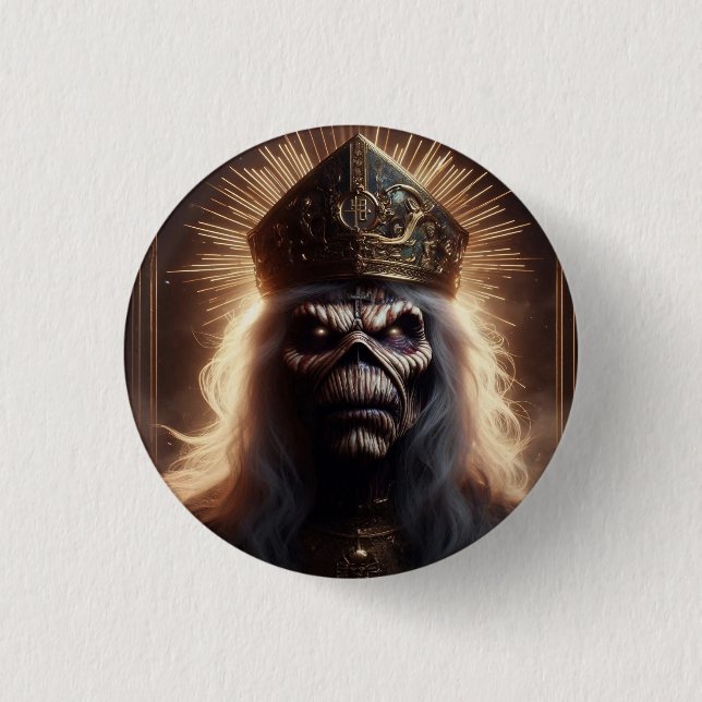 Badge Rond 2,50 Cm 05 - Pope (Devant)