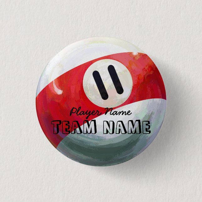 Badge Rond 2,50 Cm 11 balle (Devant)