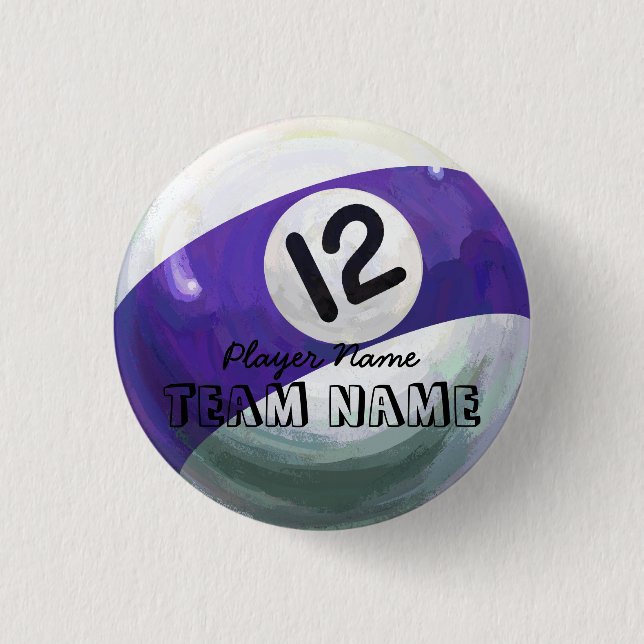 Badge Rond 2,50 Cm 12 balles (Devant)