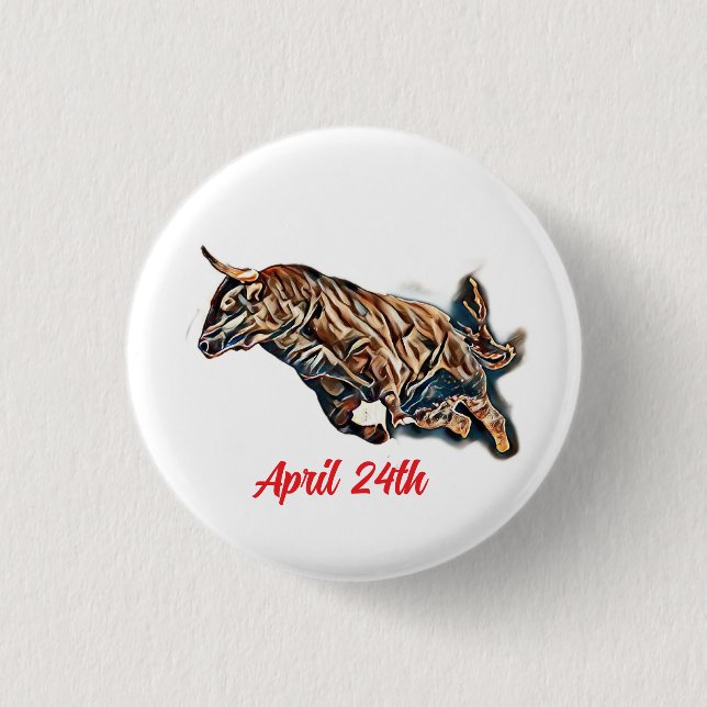 Badge Rond 2,50 Cm 24 avril (Devant)