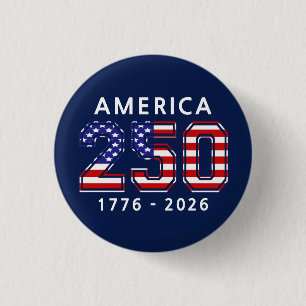 Badge Rond 2,50 Cm 250e anniversaire des États-Unis