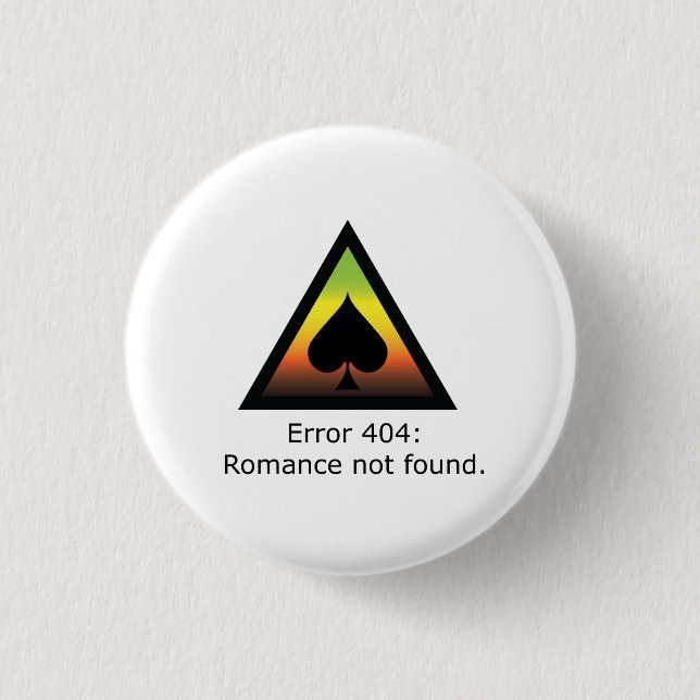 Badge Rond 2,50 Cm 404 Romance (Devant)