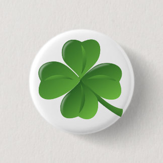 Badge Rond 2,50 Cm 4 Cloche feuille Lucky Pin
