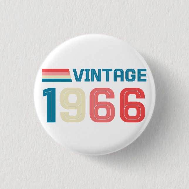 Badge Rond 2,50 Cm 60e ANNIVERSAIRE (Devant)