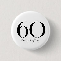 60e anniversaire Noir et blanc